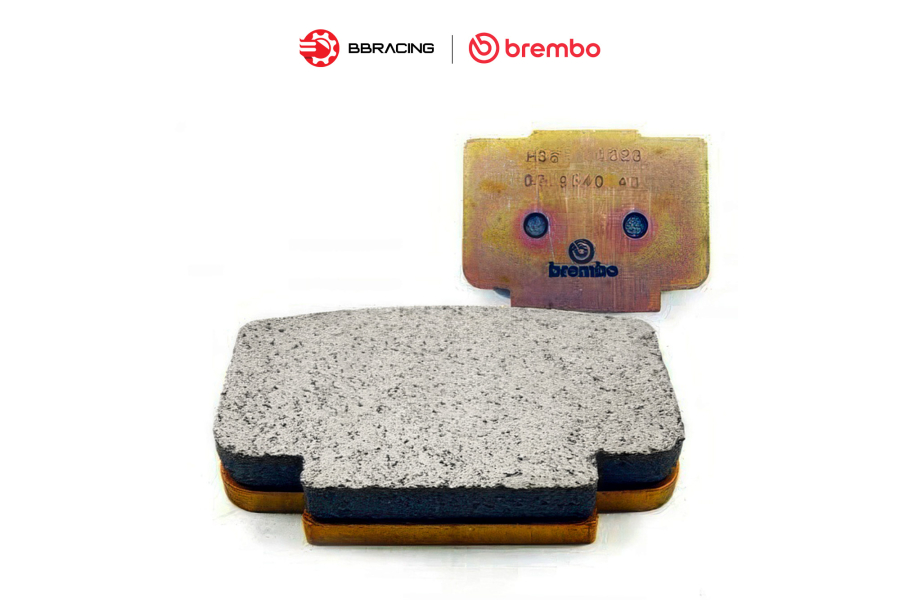 Bố Thắng Brembo Racing H38 X206101, XA1J040, XA6H530, XB4S520 - 07934040