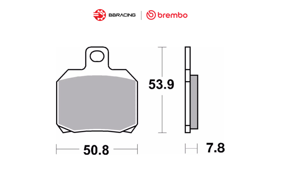 Bố Thắng Brembo Heo P2.34 Heat Shield
