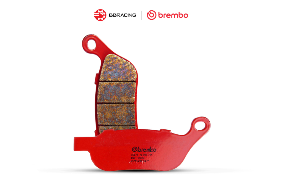 Bố Thắng Brembo Harley Davidson FLSTF Fat Boy 2012-17 Sau 07HD07SP