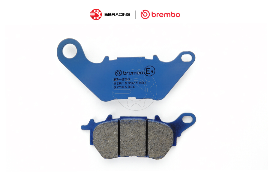Bố Thắng Brembo Yamaha R3, MT-03 - Sau 07YA53CC